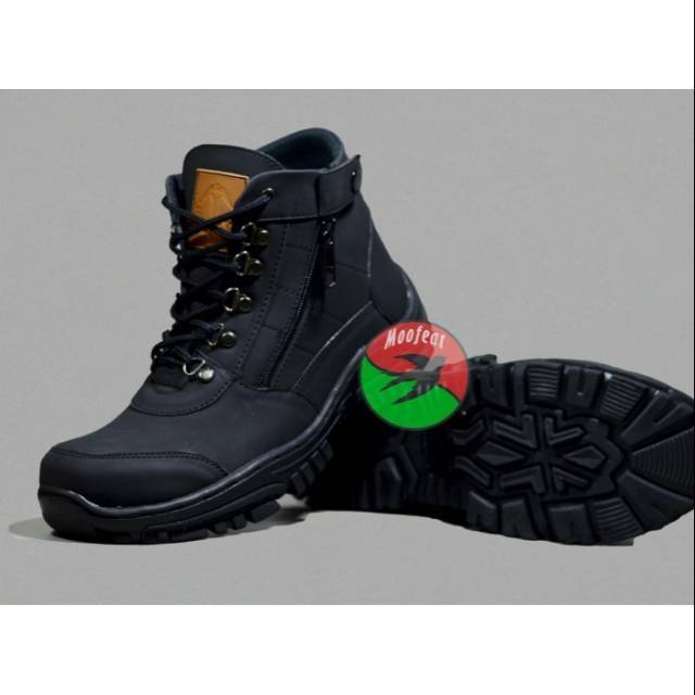 Sepatu Junggle Outdoor Tracking Gunung Moofeat Boot Safety Original Handmade Sneakers Lapangan