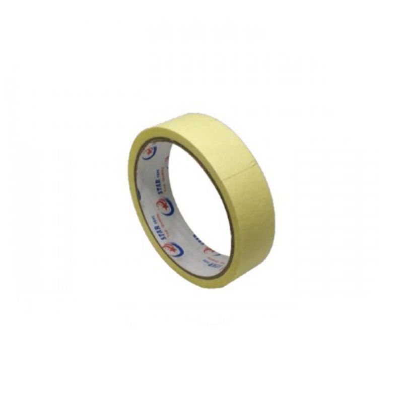 

Lakban Kertas STAR TAPE / Masking Tape 1inc
