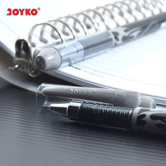 

Bolpoin Pulpen Ballpoint Semi Gel Pen Pena Joyko GP-191 Blaze 0.5 mm 1 Box 12 Pcs