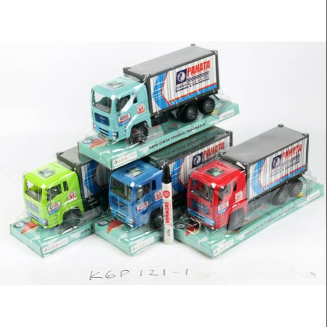 Mainan anak mobil box/mobil expedisi