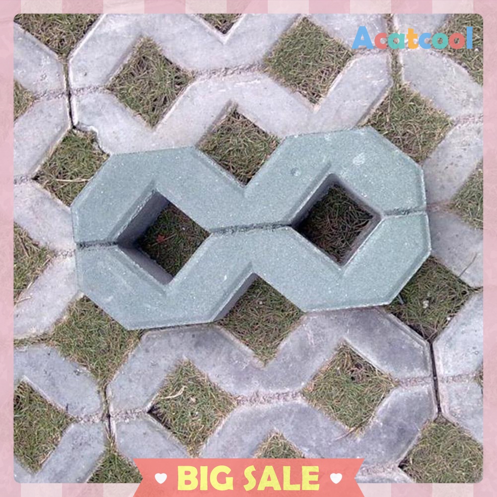 Concrete Pavement Mold DIY Path Maker Paving Cement Brick Stone Road Mould