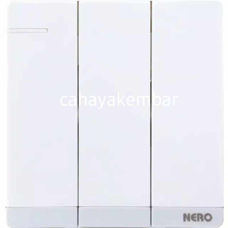 saklar teiple nero saklar inbow triple nero light