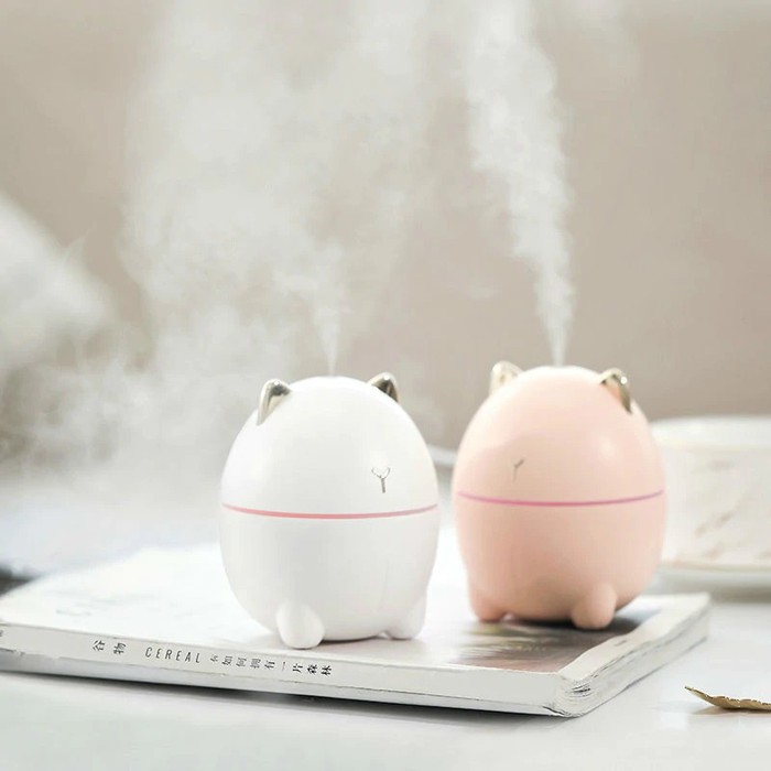 HUMIDIFIER ULTRASONIC HUMI DDM1 DUDU CAT DIFFUSER AROMATHERAPHY 200ML