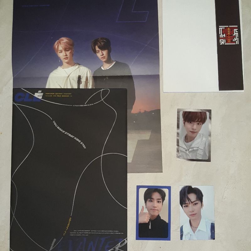 Stray Kids Levanter Limited Album Bang chan pc Seungmin Lee Know Han unit poster I.N Seungmin