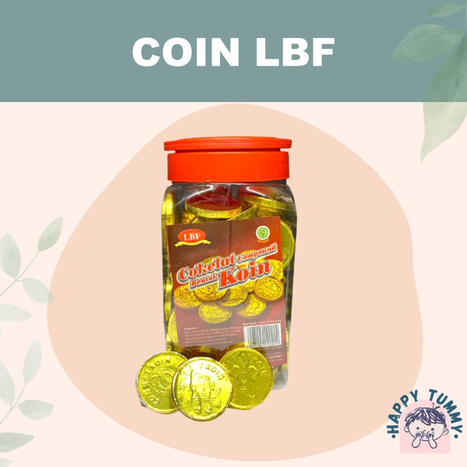 

coin LBF 120. coklat koin. TOPLES