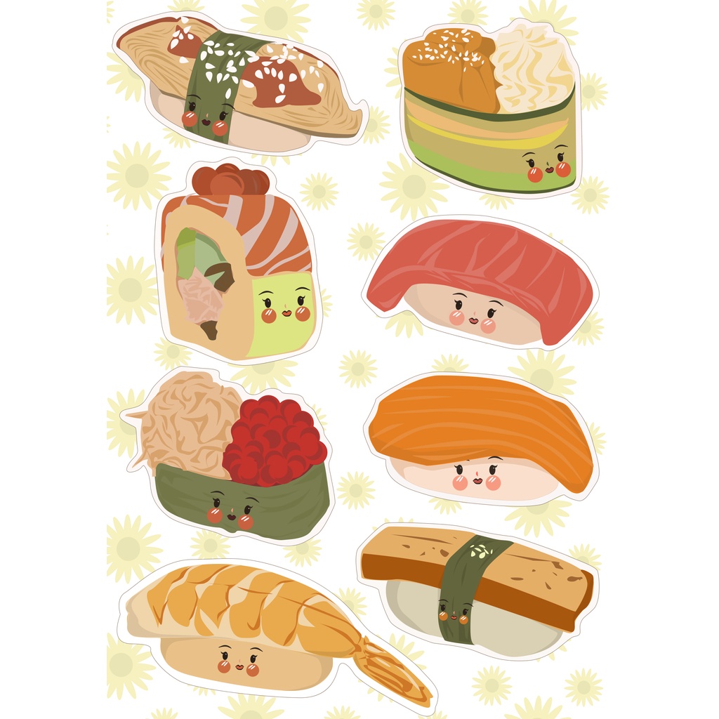 

Stiker Sushi Gemoy Murah Stiker Lucu Murah Eceran