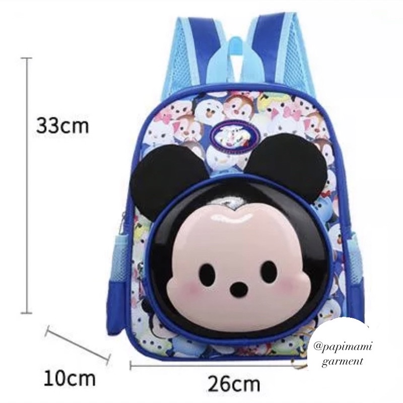 Tas Ransel 3D Tsum Tsum High Quality