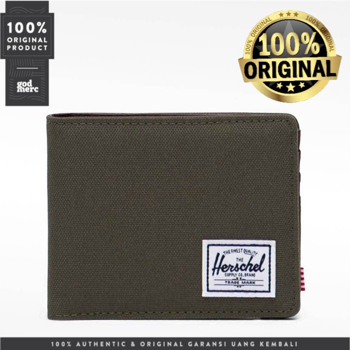 ORIGINAL ORI 100%  Herschel Dompet Hank + Wallet Ivy 29868B