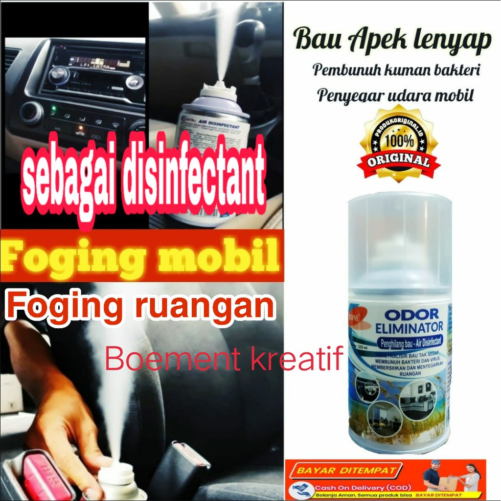 FOGING MOBIL / PENYEGAR UDARA MOBIL/PENETRAL UDARA/PEMBUNUH BAKTERI KUMAN