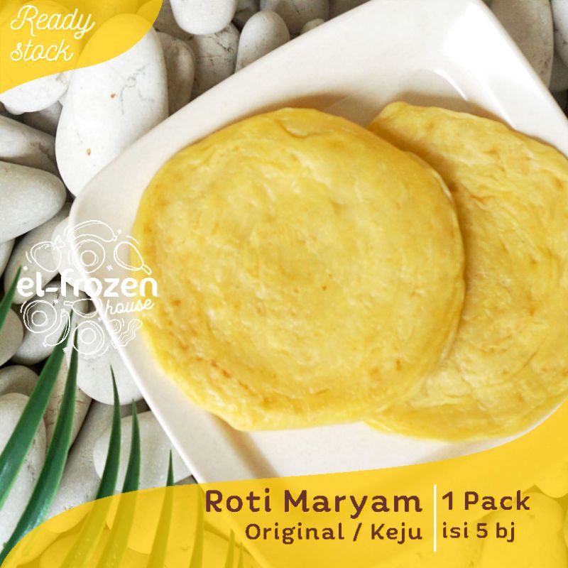 

Camilan Roti Maryam Butter Original & Keju Frozen Food Dijamin Empuk dan Lembut