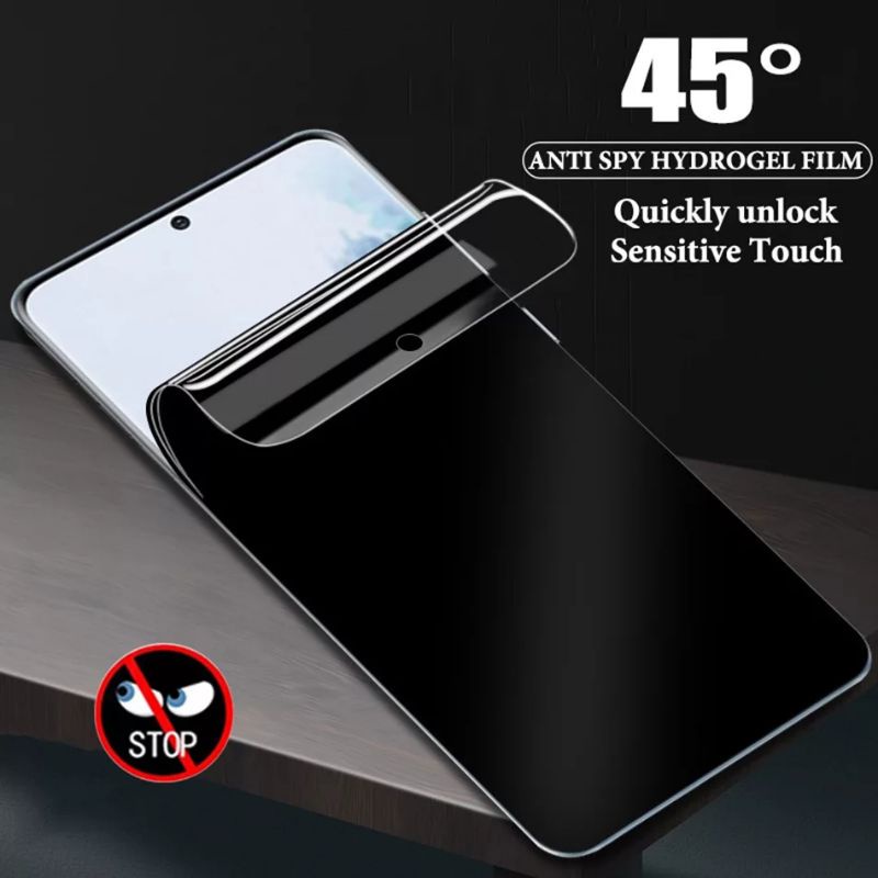 HYDROGEL ANTI GORES SPY MATTE INFINIX HOT 9 NOTE 7 10 PRO FULL LAYAR COVER SCREEN PROTECTOR