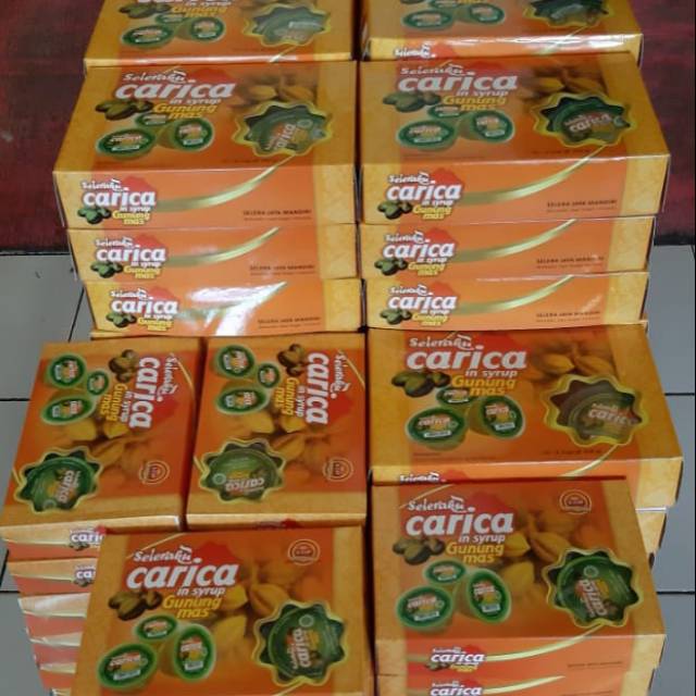 

Carica in syrup