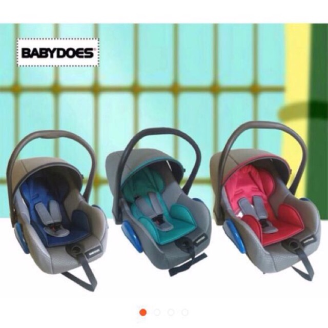 Car Seat portable “Baby Does” (preloved / bekas)