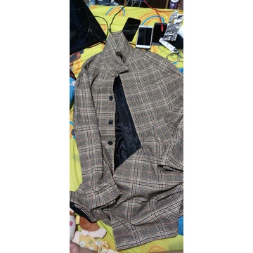 LONG COAT H&M NEW UK L , jeans skinny fit uniqlo