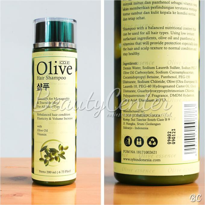 shampoo Shampoo Olive Shampoo SYB BPOM / Olive Hair Shampoo SYB OriginaL