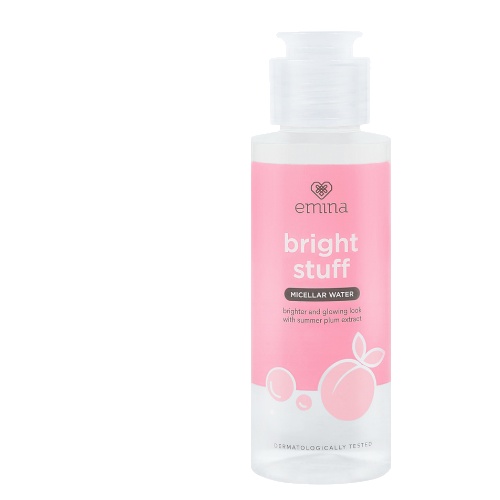 Paket Ekonomis Emina Bright Stuff 3pcs (Micellar Water 50ml+Moist Cream 20ml+Face Wash 50ml)