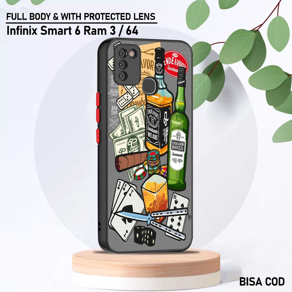 Sukses Case INFINIX SMART 6 RAM 3 - Softcase Dove Infinix Smart 6 Ram 3 - Silikon Hp Infinix  - Sili