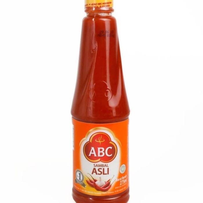 

vs2011bd Sambal Abc Botol Plastik 275 Ml Sambal Botol Abc Sambal Abc Botol - Extra Pedas Fsfs201