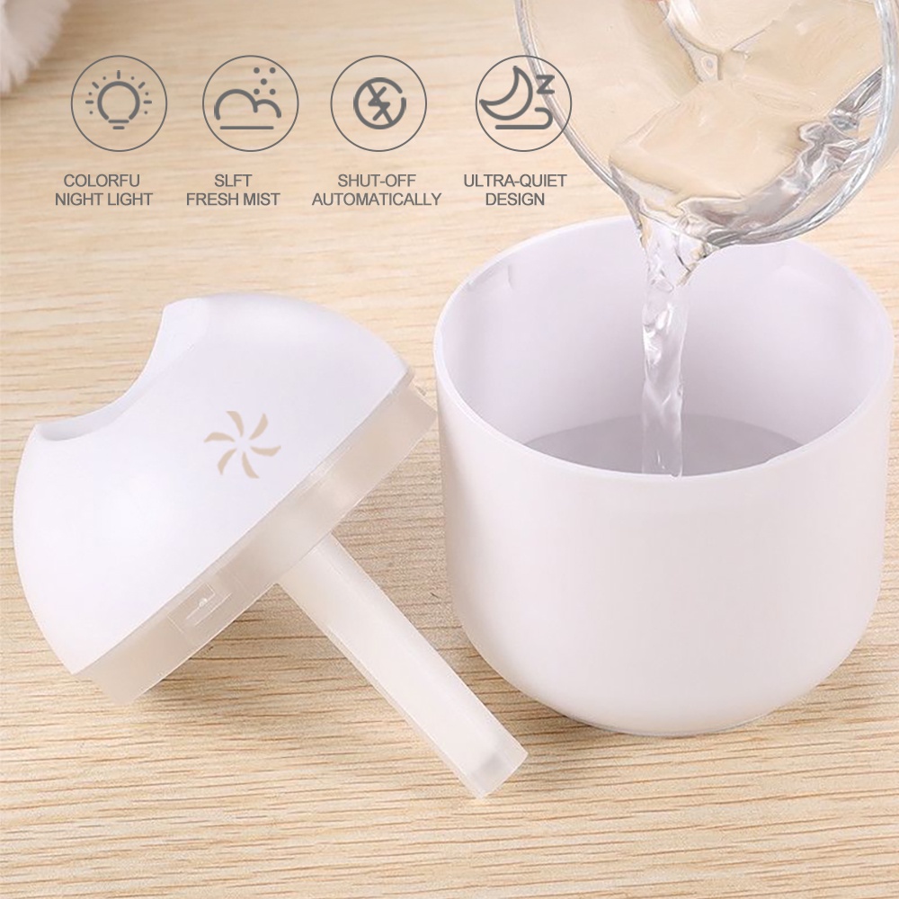 Mini Diffuser Humidifier Air Purifier Aromatherapy Essential Oil Difuser