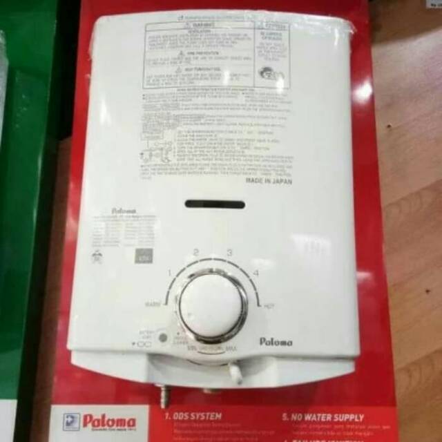 Water Heater Gas Paloma Ph5rx Pemanas Air Gas Paloma Ph 5 Rx Water Heater Paloma Shopee Indonesia