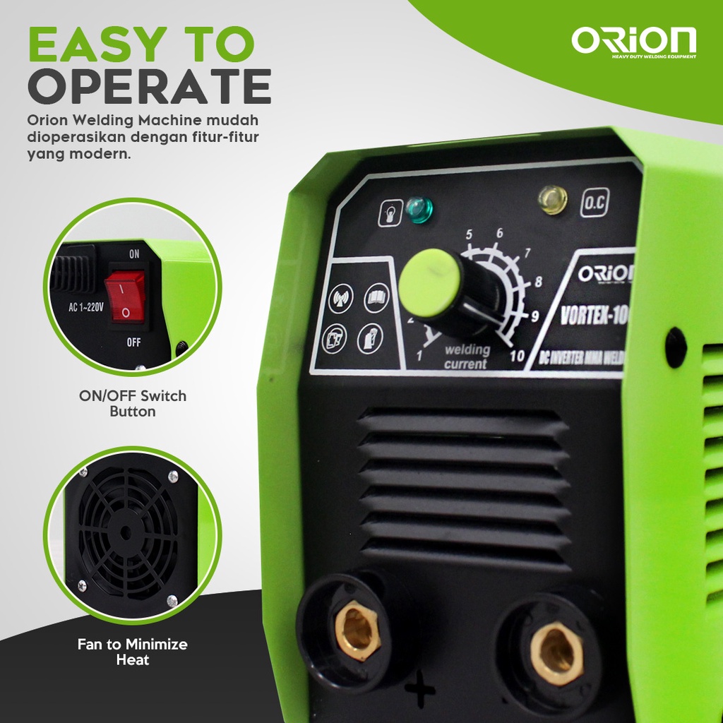 Mesin Las Orion Mesin Las Inverter Orion Vortex100