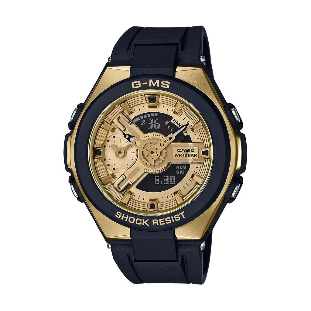 Casio Baby G G-MS MSG-400G-1A2DR Jam Wanita  - Black Gold - Murah - Original