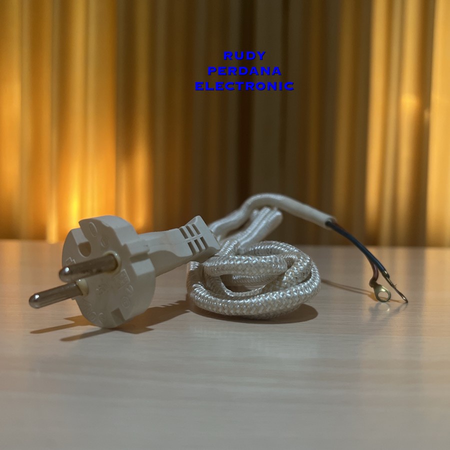 KABEL SETRIKA GOSOKAN LISTRIK UNIVERSAL 2 KABEL JALUR 1.5M 1.5 METER