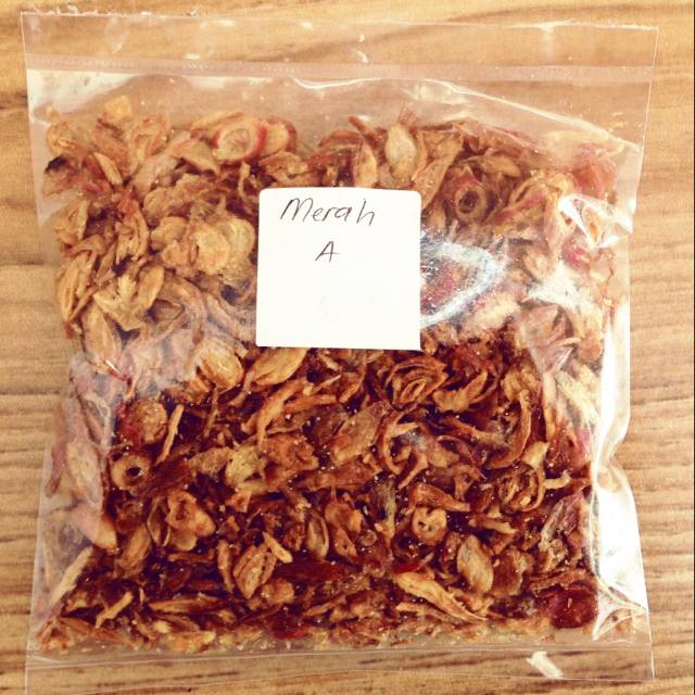 

BAWANG GORENG BREBES GRADE A NETTO 1KG