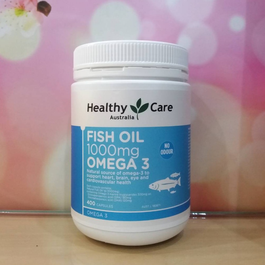Healthy Care Fish Oil 1000mg 400 capsules