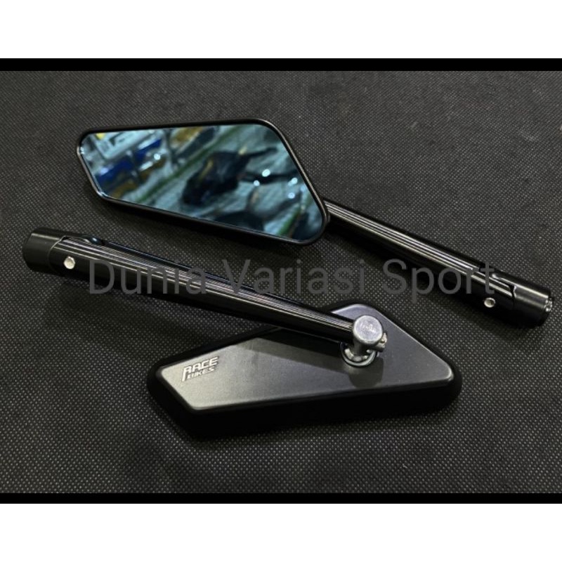 Spion Sircuit Circuit Replika Black Diamond Blue Mirror Race Bikes BestQuality