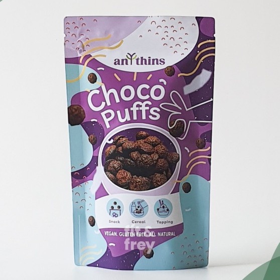 

ANYTHINS Choco Puffs 70g - Healthy Cookies - Gluten Free - Vegan