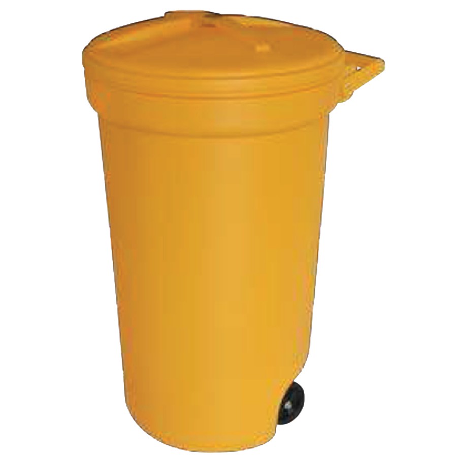 TEMPAT SAMPAH 120 LITER TONG SAMPAH RODA MASPION DUSTBIN WITH WHEEL 120L B T335