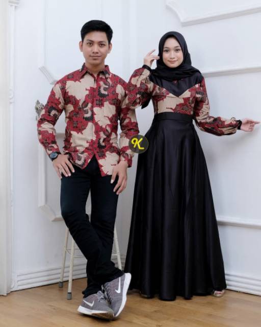 COUPLE BATIK PUTRI MALU ,COPLE RAMADHAN