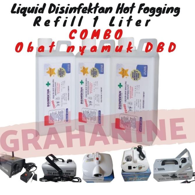 liquid cairan fogging disinfektan dgn obat nyamuk DBD