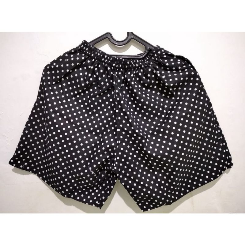 [BISA COD] ✓ Boxer Pria Dewasa Kolor Wanita Santai Celana Pendek Banyak Motif Polkadot