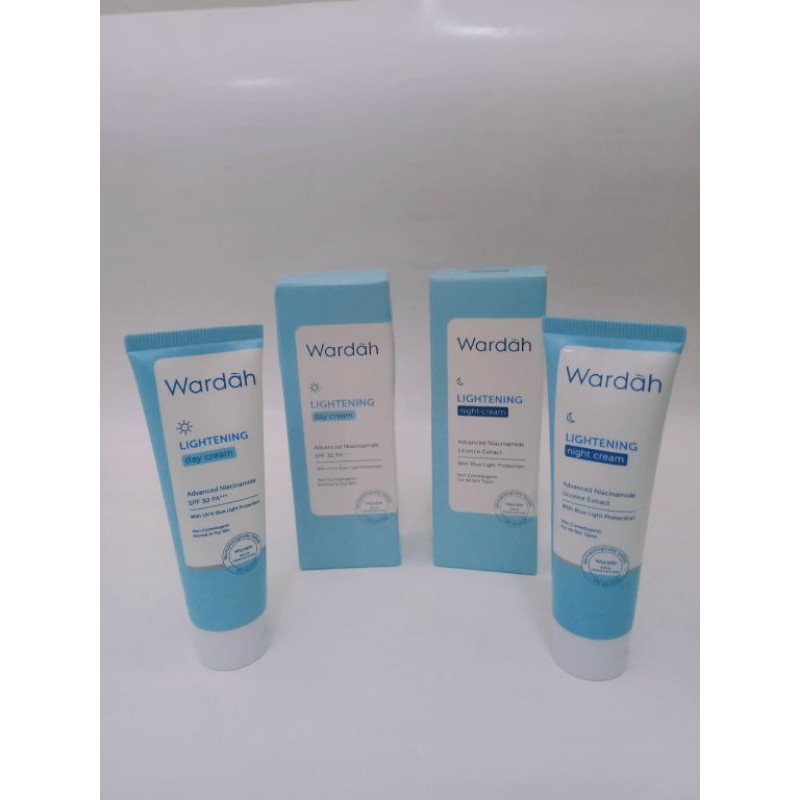 Wardah night cream dan day cream