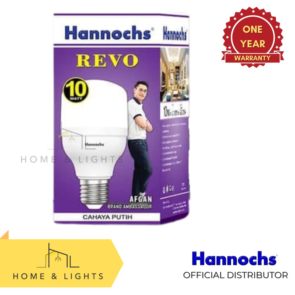 Hannochs LED Revo 10W Cool Daylight/Putih