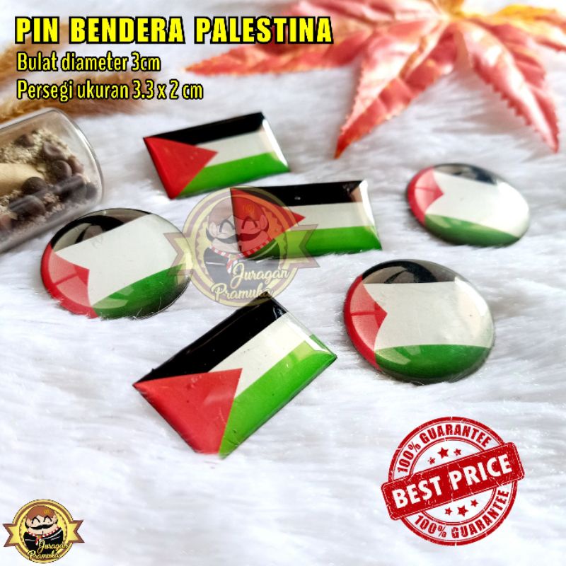 PIN BENDERA PALESTINA