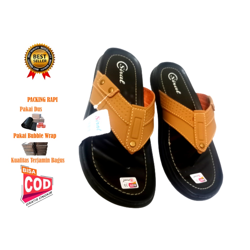 Sandal Jepit Pria Siral | Selop Pria Terbaru Terlaris