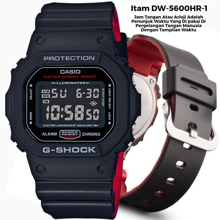 (BISA COD) Jam Tangan Original Bm Merk Casio Gshock Type DW5600 DW 5600