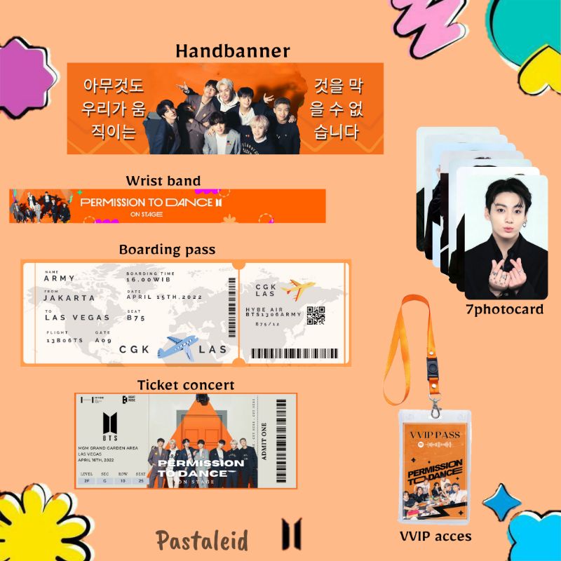 BTS PTD KIT / FANKIT BTS PTD ON STAGE LAS VEGAS - PTD ON STAGE (pastaleid)