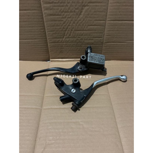 master rem depan kanan handle kopling kiri Megapro Primus Tiger Revo original copotan