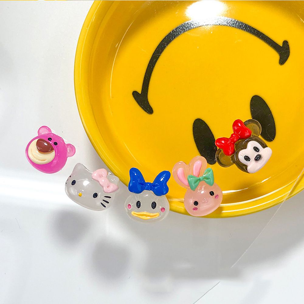 Mxbeauty Ornamen Kartun Kelinci / Bebek / Beruang Gaya Jepang Untuk Dekorasi Nail Art / Manicure Diy