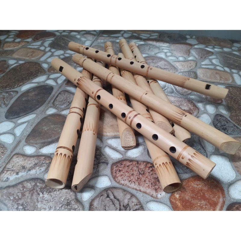 Mainan Tradisional/ Alat Musik Tradisional / Seruling Bambu