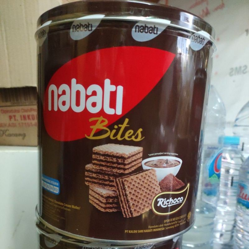 

Wafer Nabati Kaleng 287 gram Rasa Coklat Exp Des 2025