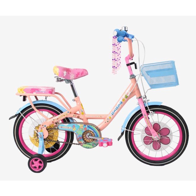 Sepeda Anak Cewek United Honeyrose 12 16 18 Inch Keranjang Boncengan