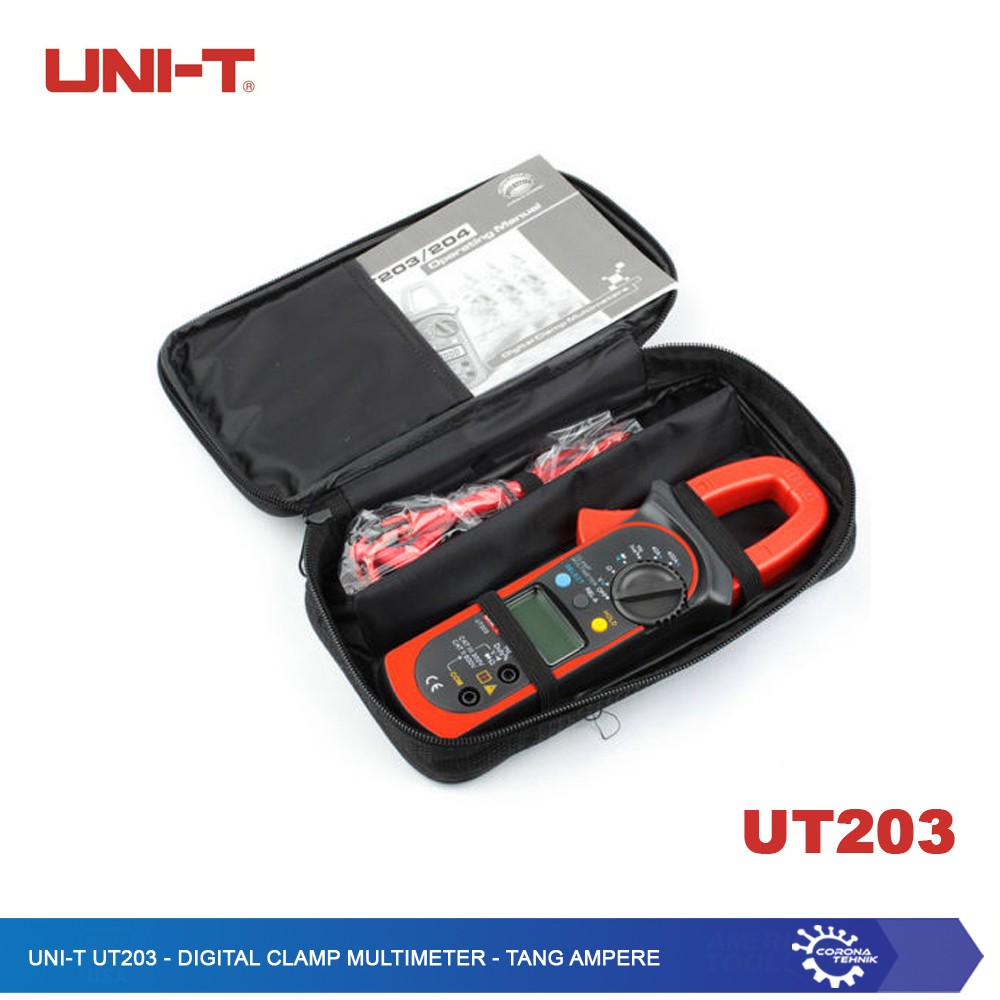 UNI-T UT203 -Digital Clamp Multimeter - Tang Ampere