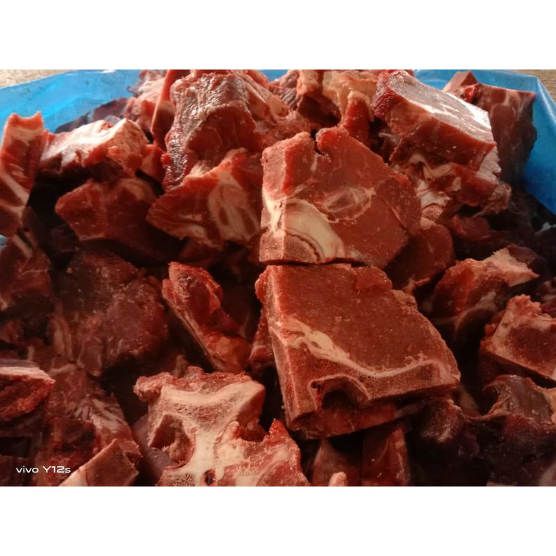 

tulang iga neck bone tulang leher sapi berdaging tebal 1kg halal