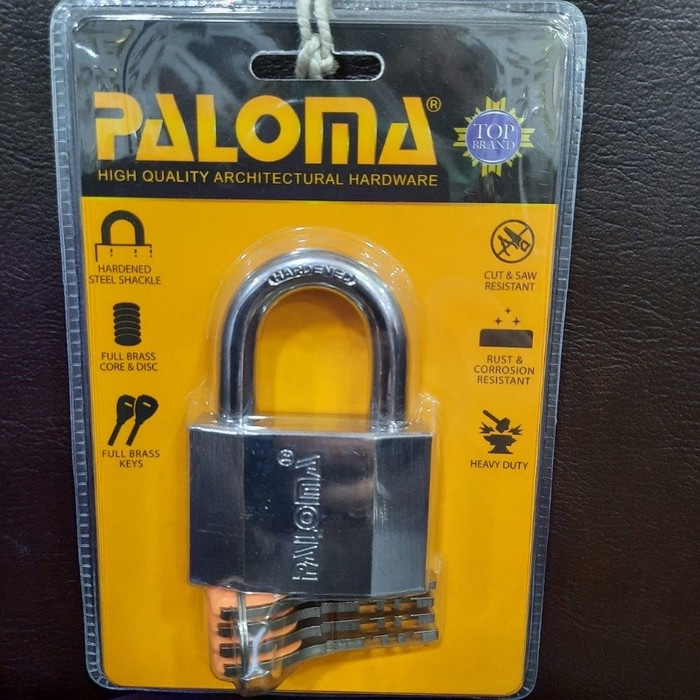 Paloma Gembok Kunci PadLock  PLP 503 P-500 60MM SHORT CH