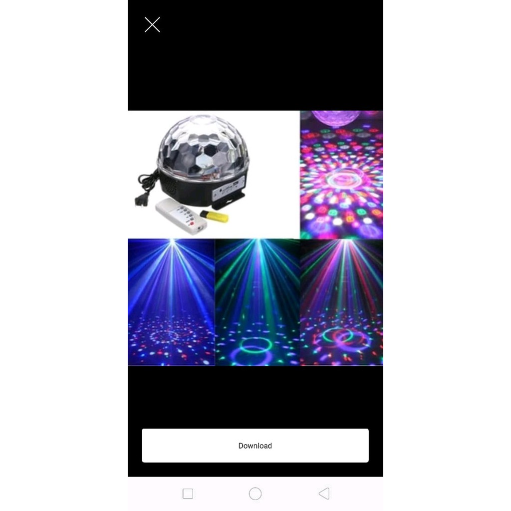 Lampu Disco Musik Termurah